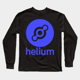 Helium Crypto Cryptocurrency HNT  coin token Long Sleeve T-Shirt